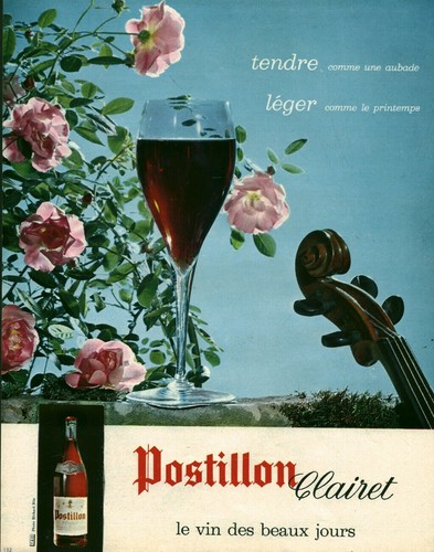 Publicité ancienne vin