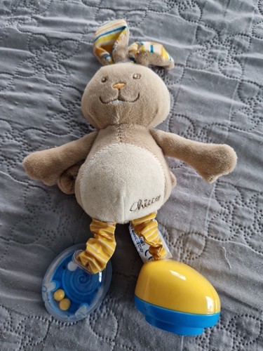 Doudou jouet lapin chicco - doudou,