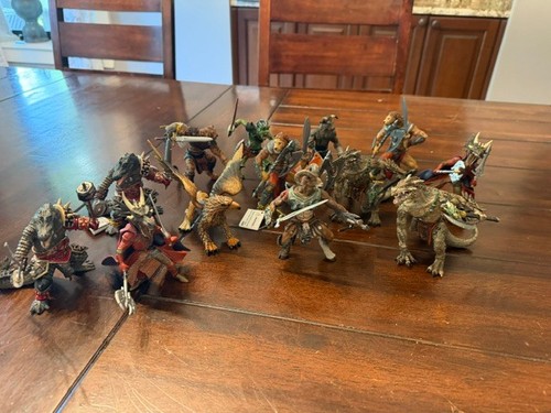 Lot papo mutants lizard - 13,