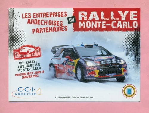 Rallye monte carlo 2012 - monte,