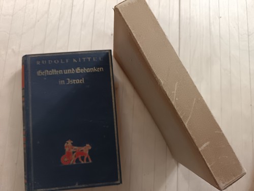 Rudolf kittel geftalten und - rudolf,