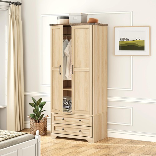 Tall freestanding armoire - freestanding,