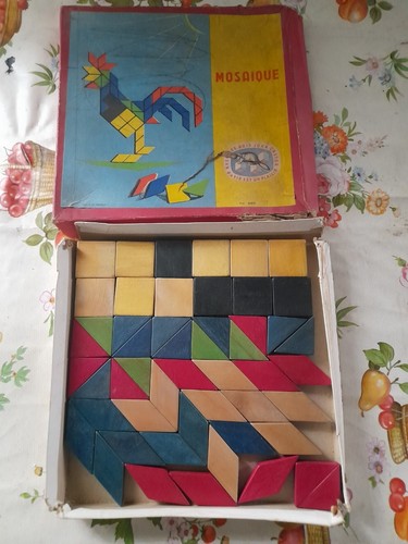 Mosaïque jeu construction - jeu, de