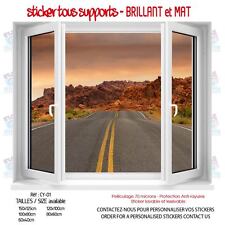 STICKER TROMPE L'OEIL FENETRE