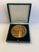 ANCIENNE MEDAILLE EN BRONZE LA