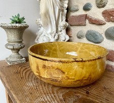 Vintage Ancien Saladier Terre