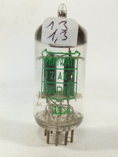 one Miniwatt Dario 12AX7 ECC83 green label code I65 𝞓4D2 tested strong like NOS