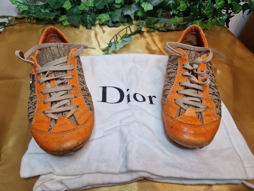 Basket dior cuir tissus - basket,