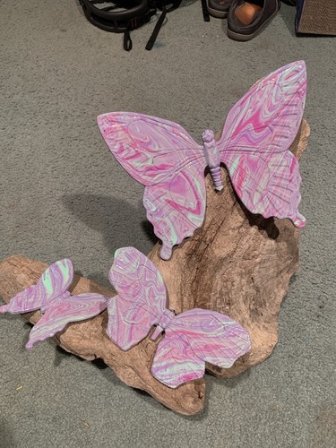 Vintage syroco butterflies - syroco,