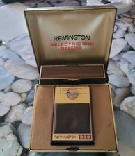 Vieux rasoir REMINGTON SELECTRIC 300 DELUXE , manque le fil, pour collectionneur