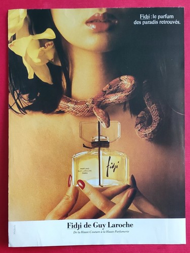 Publicité presse parfum - presse:,