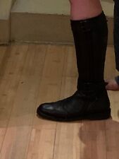 Bottes en cuir Burberry