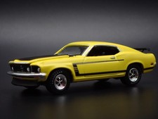 1969 69 FORD MUSTANG Boss 302 Fastback 1/64 Echelle de Collection Modèle Moulé