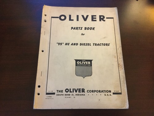 Oliver diesel tractors - hc,