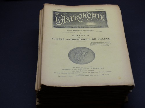 Rares revues astronomie - revues, l'astronomie