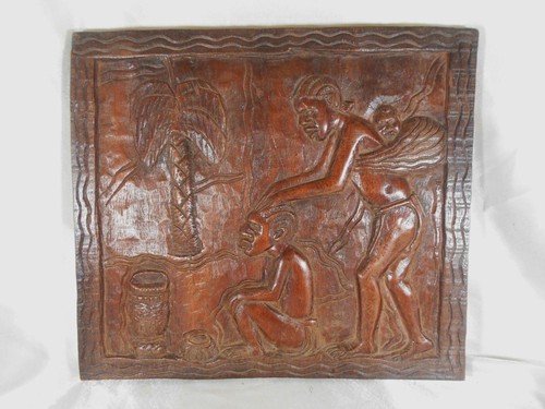 Art africain plaque - africain, murale
