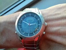 Citizen Vintage Collection Chronographe JQ4031-58E ANA-DIGITAL Montre Rare NOS H