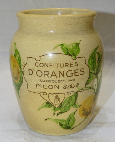 Ancien pot confiture - -ancien, de