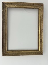 Cadre Empire Doré À Décor De Palmettes 