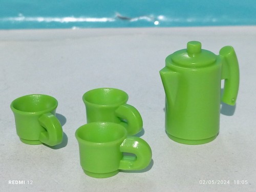 Playmobil pot verres tasses - pot,