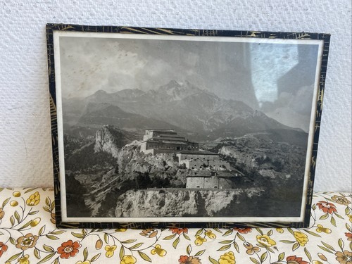 Ancien cadre photo fort - cadre,