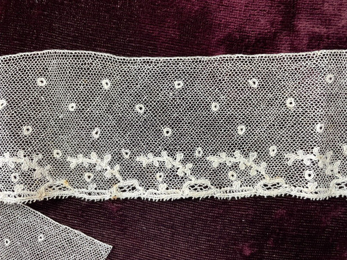 Authentique rare dentelle - et,