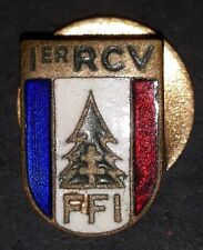 Médaille Militaire Bouton 1er Regiment de Chasseurs Vosgiens FFI   N°776/7