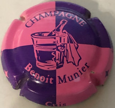 Capsule de Champagne MUNIER Benoit (6. rose et bleu)