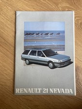 Brochure Catalogue RENAULT 21