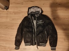 Doudoune redskins noire grise