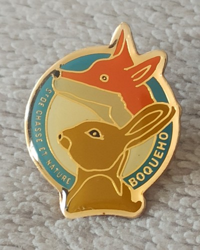 Pins chasse renard - chasse., lièvre