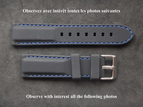 Bracelet solide gomme - 22,