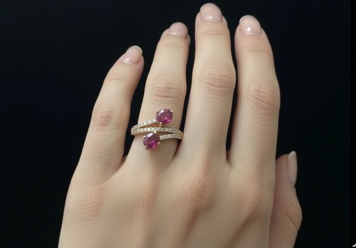 Bague rubis naturels - 💎, de