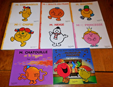 Lot Jeunesse 8 Livres M. Mme Monsieur Madame