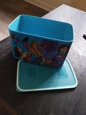Tupperware boite Optimum Rectangle 4.6  Litre Ar Déco Bleu Série Limitée 