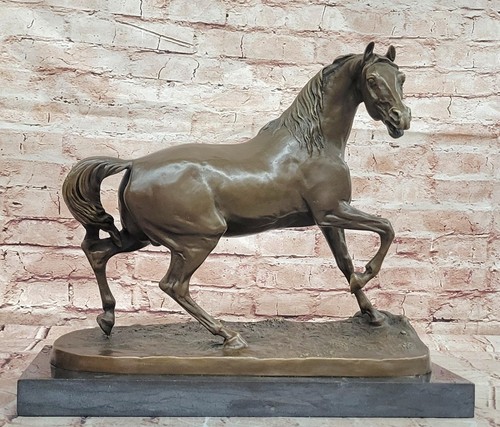 Sculpture cheval buste barye - sculpture,