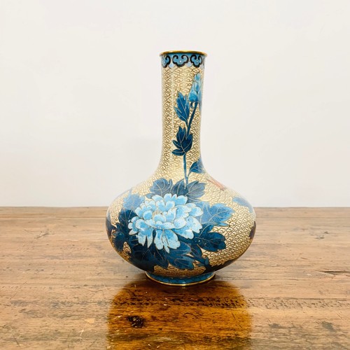 Vase chinois cloisonné des