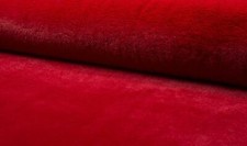 Tissu En Fausse Fourrure Super Douce En Velours Luxueux - ROUGE