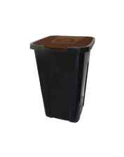 Poubelle bio Keeeper Sorta 50 L, marron - pour compost et biodéchets