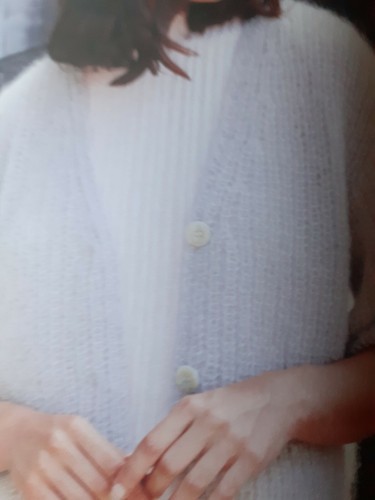 Superbe gilet angora - superbe,