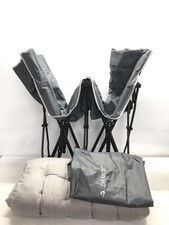 Lits de camp pliables lits de camping, transat de camping grande taille 81 cm...