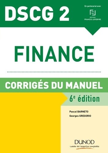 Finance dscg corrigés - dscg, du