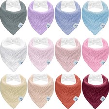 Bavoirs Bébé,12PCS Bébé