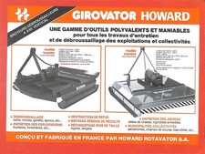 LOUDUN ( 86 ) HOWARD ROTAVATOR