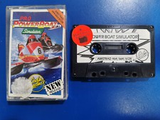Pro PowerBoat Simulator - Crystal Vitrine Box euro - Amstrad CPC 464 664 6128