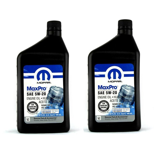 Huile moteur mopar 5w20 - 2x,