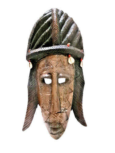 Masque africain bois - africain, en