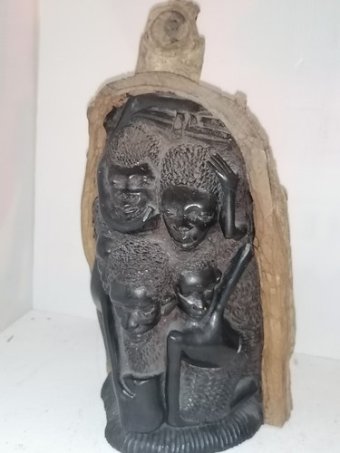 Sculpture africaine ébène - africaine, en