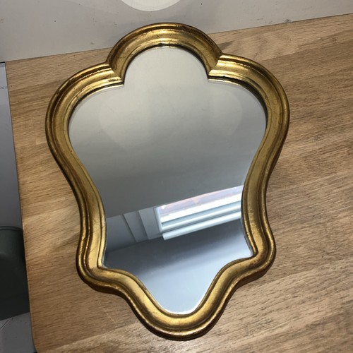 Petit miroir mural bois - miroir,