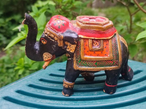 éléphant bois sculpté - en,